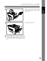 Preview for 19 page of Panasonic UF-890/990 Operating Instructions Manual