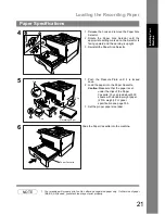 Preview for 21 page of Panasonic UF-890/990 Operating Instructions Manual