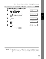 Preview for 33 page of Panasonic UF-890/990 Operating Instructions Manual