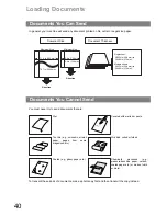 Preview for 40 page of Panasonic UF-890/990 Operating Instructions Manual