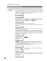 Preview for 46 page of Panasonic UF-890/990 Operating Instructions Manual