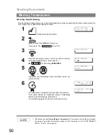 Preview for 50 page of Panasonic UF-890/990 Operating Instructions Manual