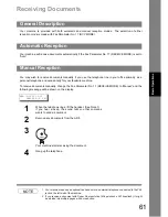 Preview for 61 page of Panasonic UF-890/990 Operating Instructions Manual