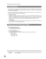 Preview for 62 page of Panasonic UF-890/990 Operating Instructions Manual