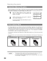 Preview for 64 page of Panasonic UF-890/990 Operating Instructions Manual