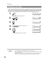 Preview for 70 page of Panasonic UF-890/990 Operating Instructions Manual