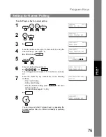 Preview for 75 page of Panasonic UF-890/990 Operating Instructions Manual