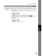 Preview for 81 page of Panasonic UF-890/990 Operating Instructions Manual