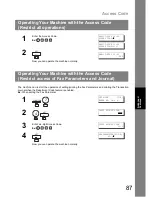 Preview for 87 page of Panasonic UF-890/990 Operating Instructions Manual