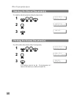 Preview for 98 page of Panasonic UF-890/990 Operating Instructions Manual