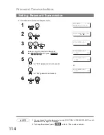 Preview for 114 page of Panasonic UF-890/990 Operating Instructions Manual