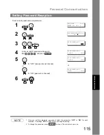 Preview for 115 page of Panasonic UF-890/990 Operating Instructions Manual