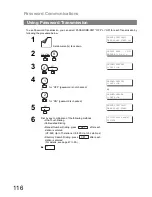 Preview for 116 page of Panasonic UF-890/990 Operating Instructions Manual