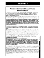 Preview for 15 page of Panasonic Ultra-Pro MC-V100 Operating Instructions Manual