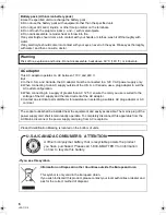 Preview for 6 page of Panasonic VDR-D50 Operating Instructions Manual