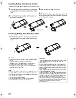 Preview for 34 page of Panasonic VDR-M55EB Operating Instructions Manual