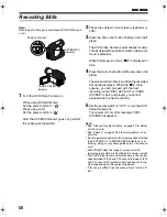 Preview for 50 page of Panasonic VDR-M55EB Operating Instructions Manual