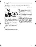 Preview for 57 page of Panasonic VDR-M55EB Operating Instructions Manual