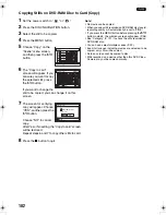 Preview for 102 page of Panasonic VDR-M55EB Operating Instructions Manual