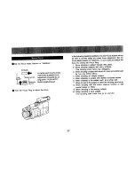 Preview for 27 page of Panasonic VHSC HQNV-MC6B Operating Instructions Manual