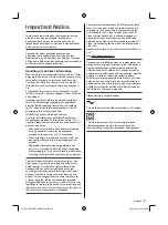 Preview for 3 page of Panasonic VIERA 49FX700Z Series Operating Instructions Manual