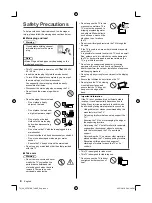 Preview for 4 page of Panasonic VIERA 49FX700Z Series Operating Instructions Manual