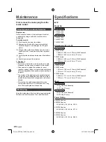 Preview for 20 page of Panasonic VIERA 49FX700Z Series Operating Instructions Manual