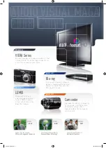 Preview for 2 page of Panasonic Viera Flat Screen TV Brochure