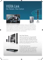 Preview for 14 page of Panasonic Viera Flat Screen TV Brochure