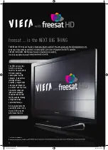 Preview for 30 page of Panasonic Viera Flat Screen TV Brochure