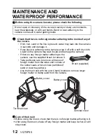 Preview for 12 page of Panasonic Viera Link HX-WA10 Owner'S Manual