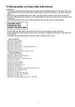 Preview for 31 page of Panasonic VIERA Link SB-ZT2EE Service Manual