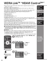 Preview for 26 page of Panasonic Viera Link TH-42PZ80U Quick Start Manual