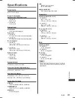 Preview for 29 page of Panasonic Viera TC-32A410C Owner'S Manual