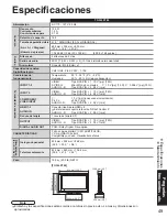 Preview for 49 page of Panasonic Viera TC-32LX700 Manual De Instrucciones