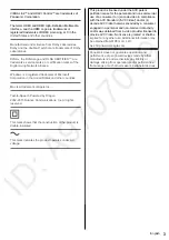 Preview for 3 page of Panasonic Viera TC-43DS630C Owner'S Manual