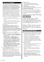 Preview for 6 page of Panasonic Viera TC-43DS630C Owner'S Manual