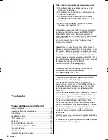 Preview for 2 page of Panasonic Viera TC-50CS560C Owner'S Manual