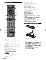 Preview for 14 page of Panasonic Viera TC-50CS560C Owner'S Manual