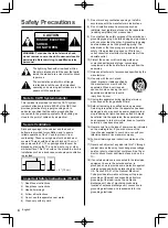 Preview for 4 page of Panasonic Viera TC-58EX750C Owner'S Manual