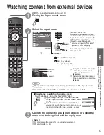 Preview for 23 page of Panasonic Viera TC-65PST34 Owner'S Manual