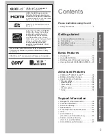 Preview for 3 page of Panasonic Viera TC-L24C3 Owner'S Manual