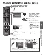 Preview for 19 page of Panasonic Viera TC-L24C3 Owner'S Manual