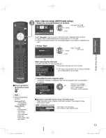 Preview for 13 page of Panasonic VIERA TC-L3232C Owner'S Manual