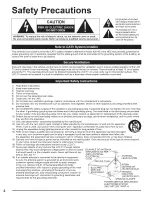 Preview for 4 page of Panasonic VIERA TC-L32E3 Owner'S Manual