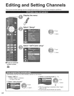 Preview for 42 page of Panasonic VIERA TC-L32E3 Owner'S Manual