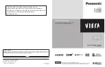 Preview for 1 page of Panasonic Viera TC-L32U22M Operating Instructions Manual