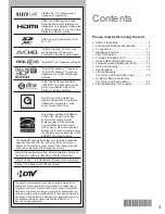 Preview for 3 page of Panasonic Viera TC-L47DT50 Quick Setup Manual