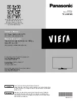 Preview for 1 page of Panasonic Viera TC-L50EM5 Owner'S Manual