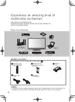 Preview for 2 page of Panasonic Viera TC-P42X20P Operating Instructions Manual